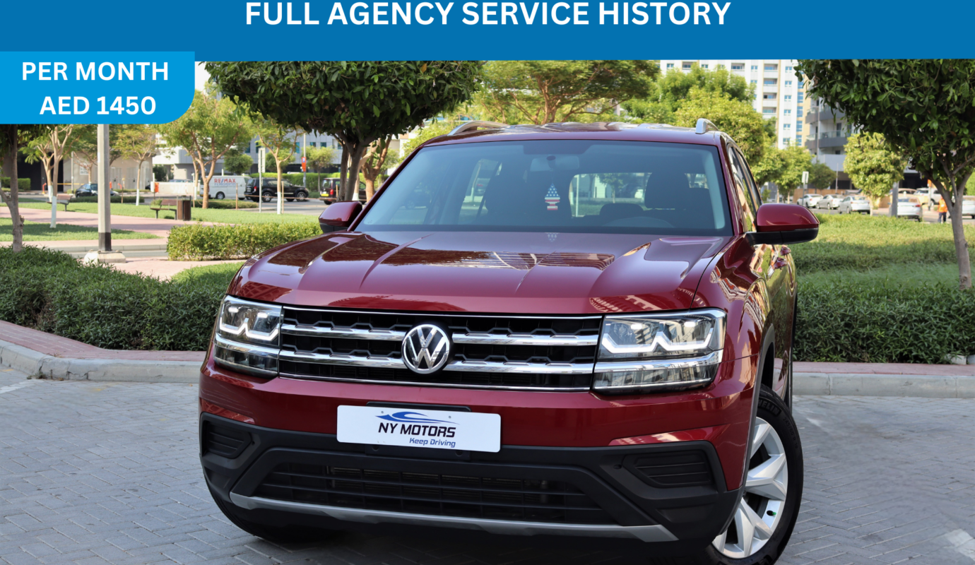 AED 1450 / Month I Flexible Down payment I VW Teramont V6  SE I Full VW Service History I GCC Specs