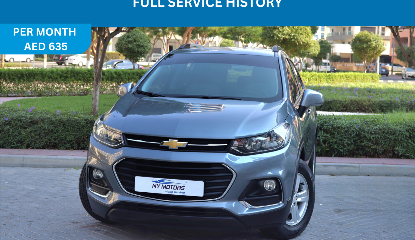 AED 635 / Month I Flexible Down Payment I Chevrolet Trax I Full Service History (SOLD)