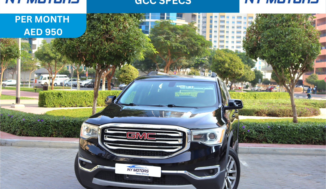 ZERO DOWNPAYMENT I GMC ACADIA I GCC SPECS