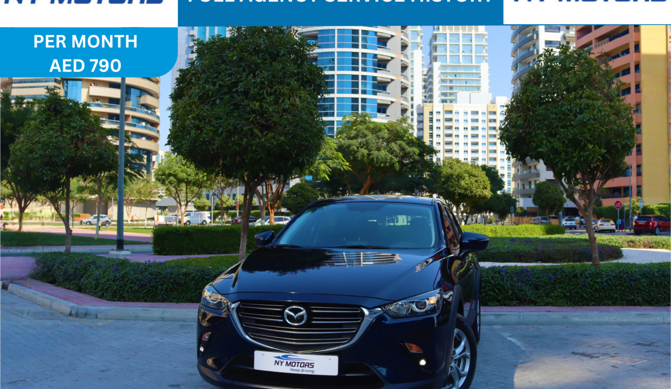 AED 790/Month I Flexible Downpayment I Mazda CX-3 I GCC Specs I Full Agency Service History