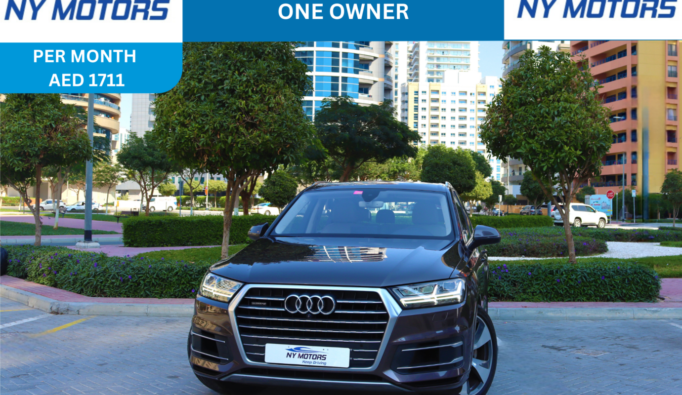 AED 1711/Month I 45 TFSI Quattro Q7 I Full Service Done