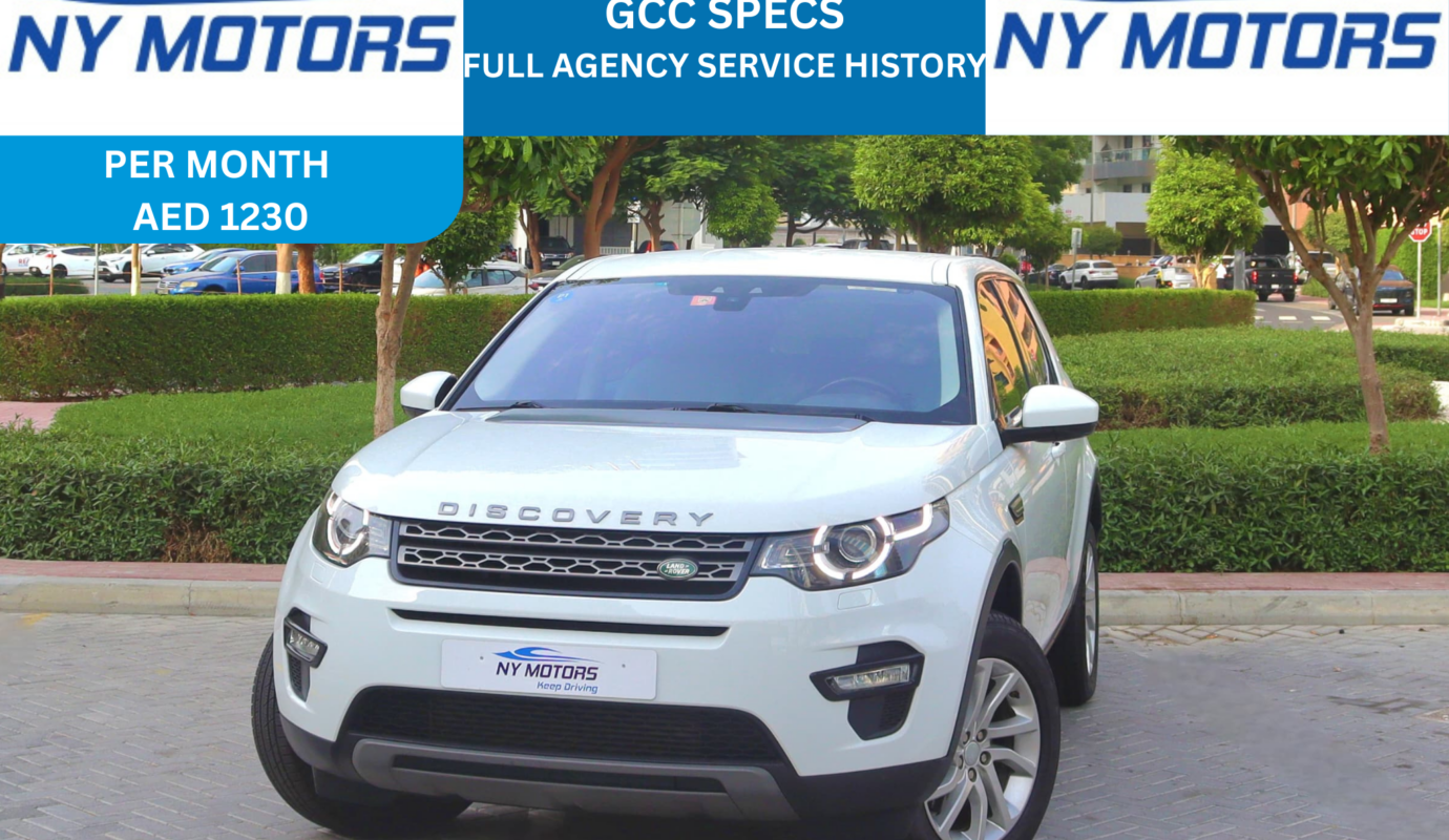 DISCOVERY SPORT 2017 I GCC SPECS I FULL AGENCY SERVICE HISTORY