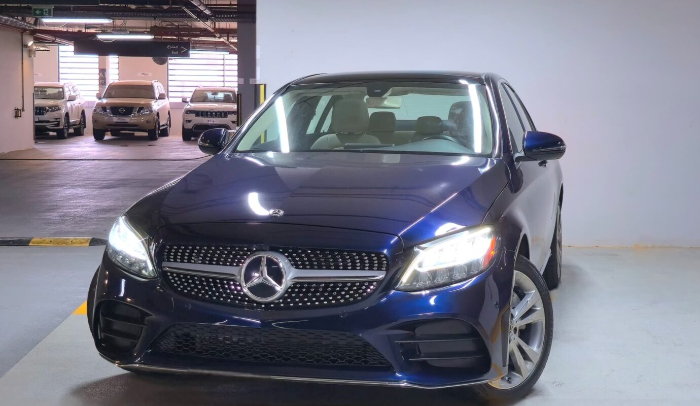 MERCEDES BENZ C300 BLUE 2020 I USA SPECS